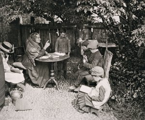 Een dameschool, 1887
