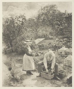 Een tuin einde (Suffolk)