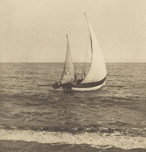 Een Suffolk Garnaalvisser die "afgaat"