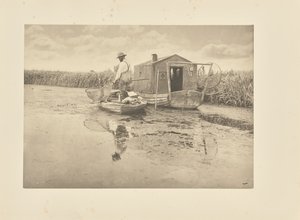 Het huis van een palingvanger door Peter Henry Emerson