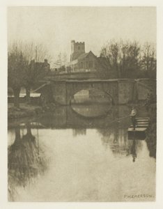 Broxbourne Kerk door Peter Henry Emerson