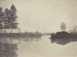 Buckenham Ferry door Peter Henry Emerson