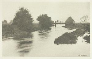 Loopbrug bij Tottenham door Peter Henry Emerson