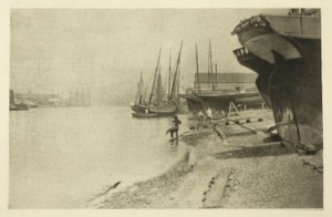In de Yarmouth Rivier door Peter Henry Emerson