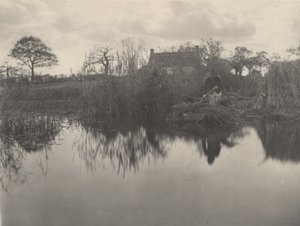 Kwantificeren van de Gladdon,1886 (foto) door Peter Henry Emerson