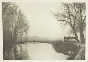 De sportvisser door Peter Henry Emerson