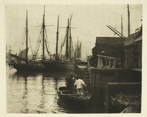 De Veerboot door Peter Henry Emerson