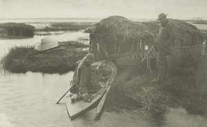 De terugkeer van de vogelvanger, ca. 1885
