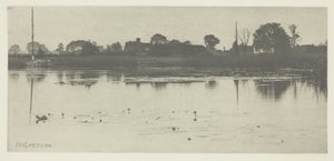 De rand van het meer door Peter Henry Emerson