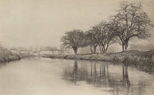 Het Dorp bij de Rivier door Peter Henry Emerson