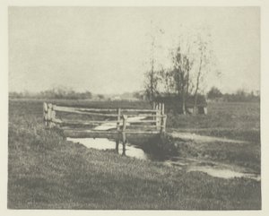 Waar de dijk kronkelt (Norfolk) door Peter Henry Emerson