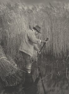 Een Rietsnijder aan het Werk door Peter Henry Emerson and T.F. Goodall