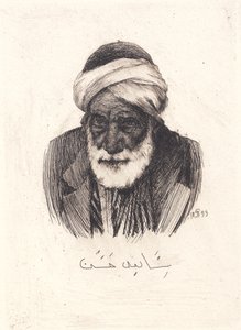 Hassan Said door Peter Vilhelm Ilsted