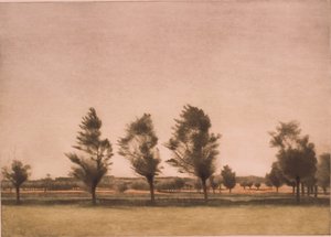 Landschap van Falster door Peter Vilhelm Ilsted