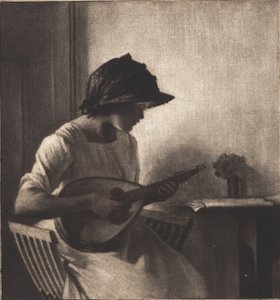 De mandolinespeler door Peter Vilhelm Ilsted