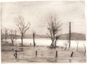 Winterlandschap bij Tyreholm