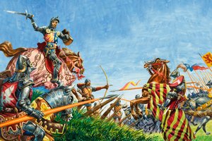 Slag bij Agincourt door Peter Jackson