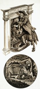 Schoorsteenveger en mijnjongen
