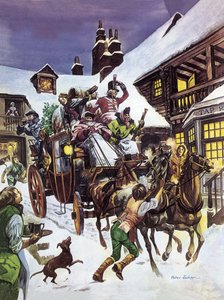 Eerste Kerstdag in de 18e eeuw door Peter Jackson
