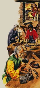 Muntmakers ten tijde van koning Edward I