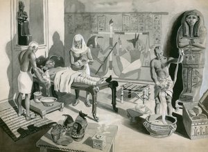 Balsemen in het oude Egypte door Peter Jackson
