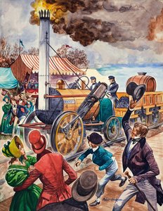 George Stephenson en de Rocket
