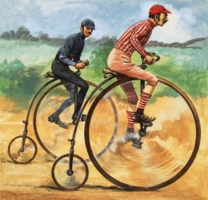 Er was eens... Fietsen door de eeuwen heen. De Hoge Bi door Peter Jackson