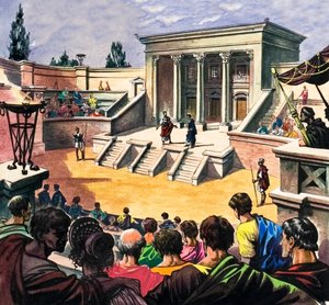 Romeins theater in Groot-Brittannië