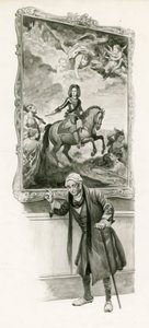 De Hertog van Marlborough als oude man door Peter Jackson
