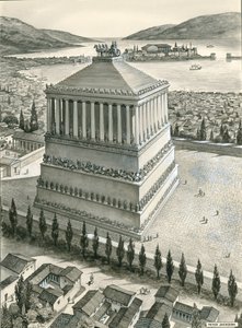 Het Mausoleum van Halicarnassus door Peter Jackson