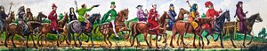 Het wonderlijke verhaal van Groot-Brittannië: De dichter Chaucer en de pelgrims door Peter Jackson