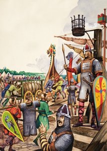 Het wonderlijke verhaal van Groot-Brittannië: De Saksische krijgers en Normandische indringers door Peter Jackson