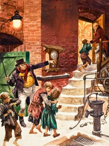 Werkende kinderen van Victoriaans Groot-Brittannië door Peter Jackson