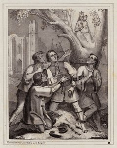 De Verschijning van de Maagd, Hietzing, Wenen door Peter Johann Nepomuk Geiger