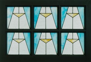 Ravinia Park Casino gebouw: raam door Peter Joseph Weber