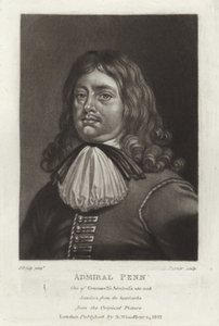 Admiraal Penn door Peter Lely
