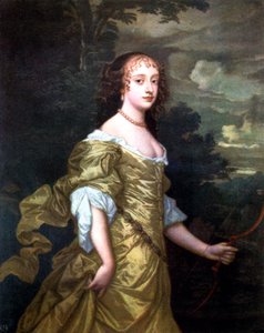 Portret van Frances, hertogin van Richmond, ca. 1662-1665 door Peter Lely