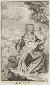 Portret van Lucasta (Lucy Sacheverell) door Peter Lely