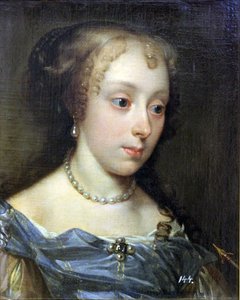 Portret van een dame door Peter Lely