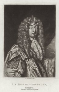 Sir Richard Chicheley door Peter Lely