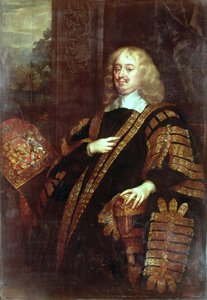 De graaf van Clarendon, Lord High Chancellor door Peter Lely