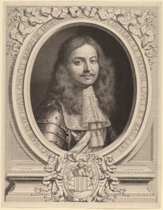 Charles de Houel de Morainville door Peter Ludwig van Schuppen after Pieter