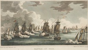 Slag bij Erie, uitgegeven 1816 door Peter Maverick