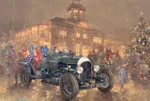 Kerstfeest in Brooklands door Peter Miller