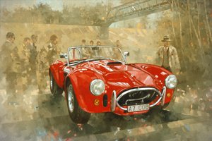 Cobra bij Brooklands