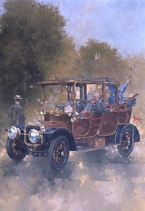 Finish van de Rally door Peter Miller