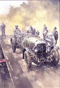 Pitstop in het Zonlicht door Peter Miller