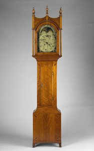 Staande klok, c.1815 door Peter Miller