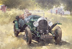 De Groene Bentley in Althorp