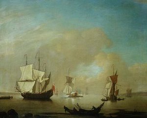 Het ochtendkanon door Peter Monamy